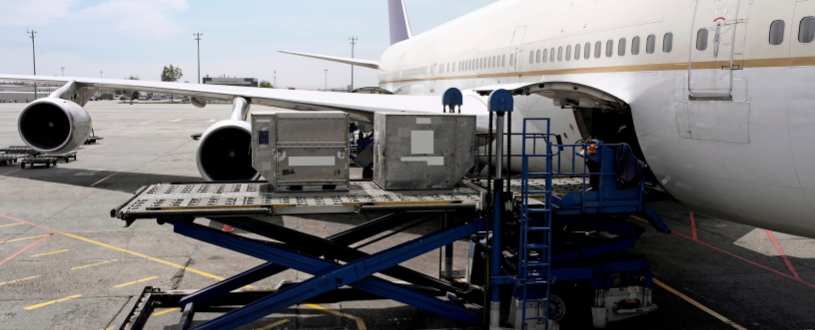 Transport aérien – caractéristiques et chargement du fret